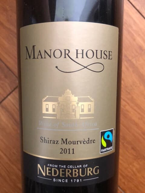 Manor House Shiraz - Mourvedre