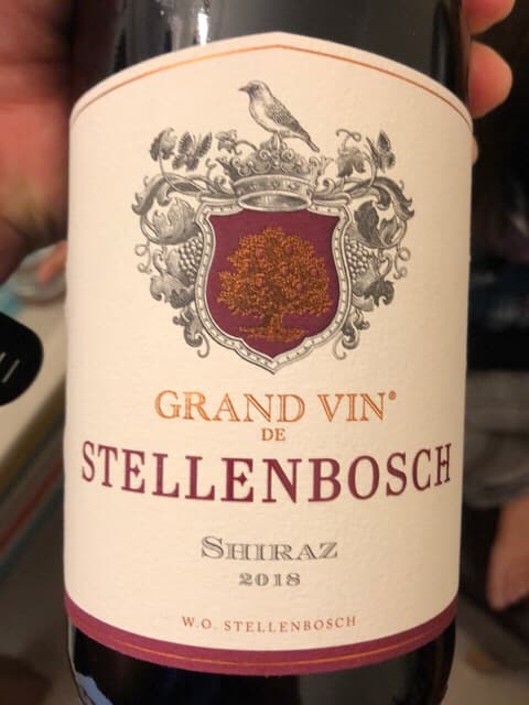 Grand Vin de Stellenbosch Shiraz