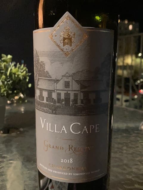 Villa Cape Grand Reserve Chardonnay