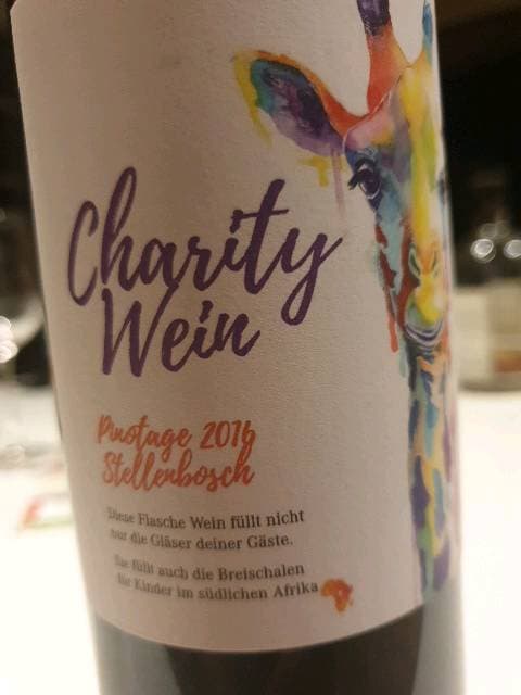 Charity Wein Pinotage
