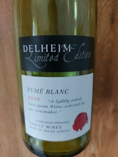 Limited Edition Fumé Blanc