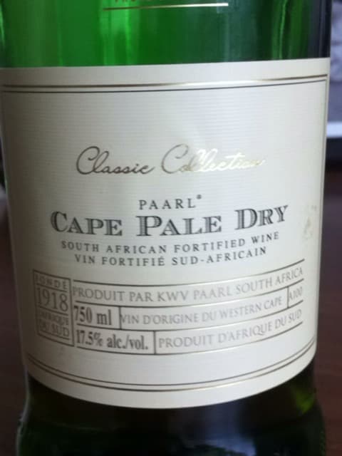 Classic Collection Cape Pale Dry Sherry
