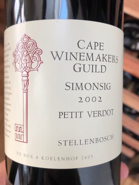 Cape Winemakers Guild Petit Verdot