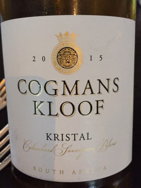 Cogmans Kloof Kristal Colombard - Sauvignon Blanc