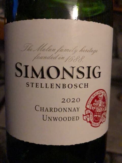 Unwooded Chardonnay