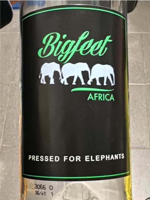 Bigfeet Shiraz - Pinotage Pressed By Elephants