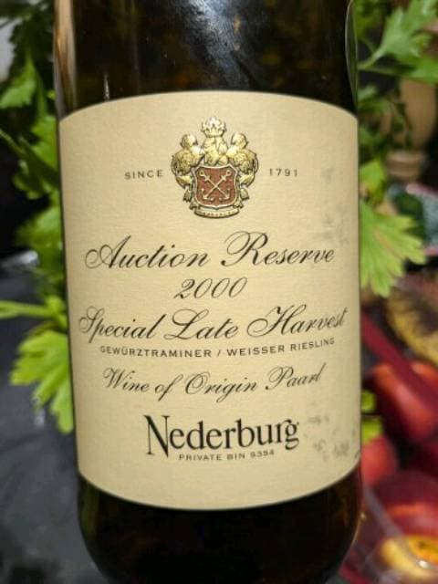 Auction Reserve Special Late Harvest