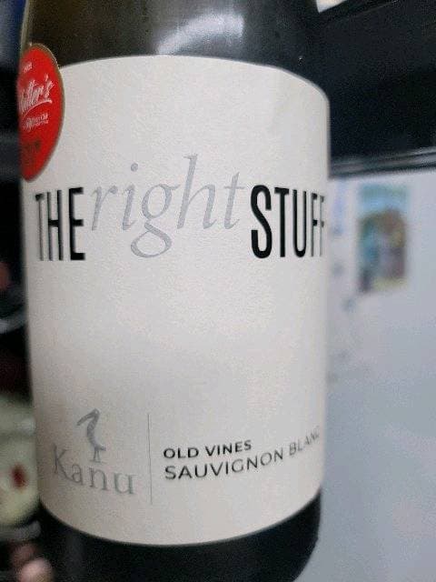 The Right Stuff Old Vines Sauvignon Blanc
