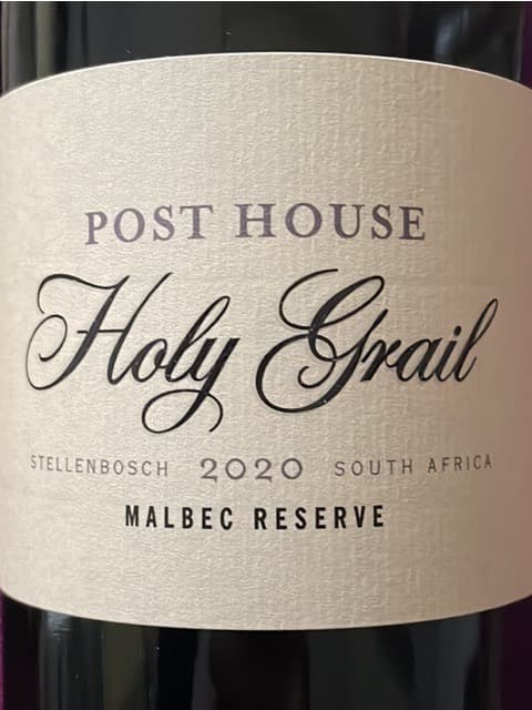 Holy Grail Malbec Reserve