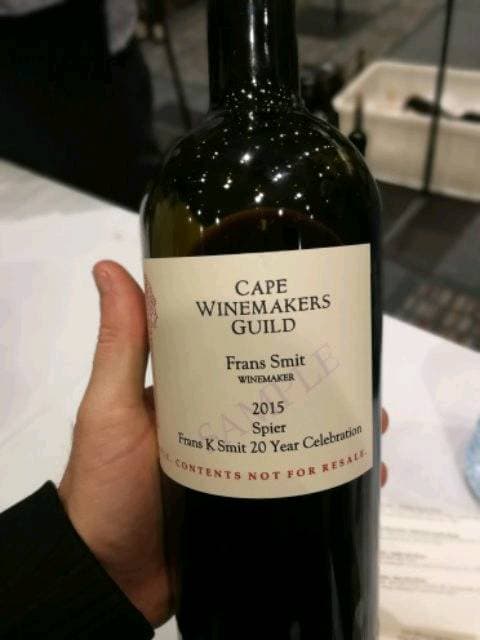 Cape Winemakers Guild Frans K Smit 20 Year Celebration