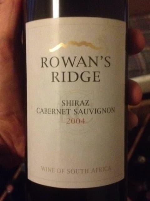 Rowan's Ridge Cabernet Sauvignon - Shiraz