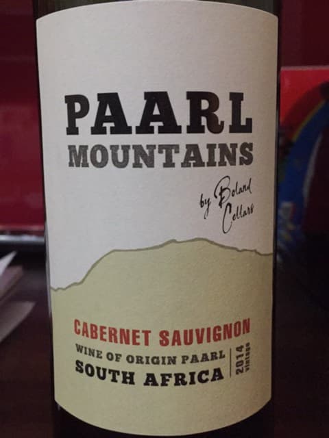 Paarl Mountains Cabernet Sauvignon