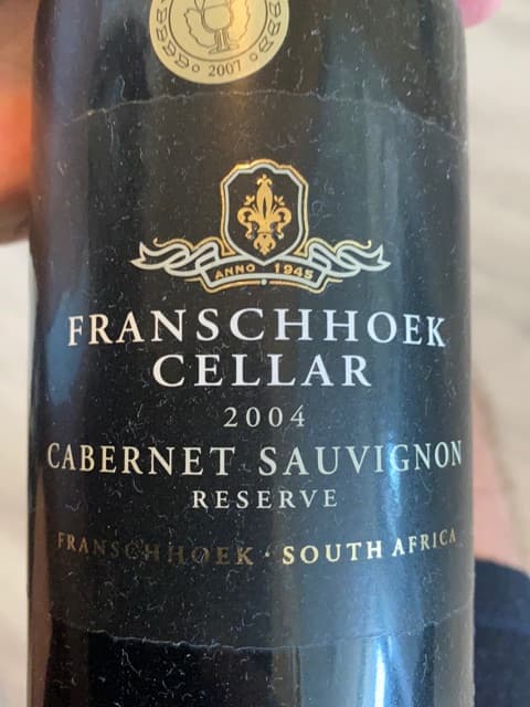 Reserve Cabernet Sauvignon
