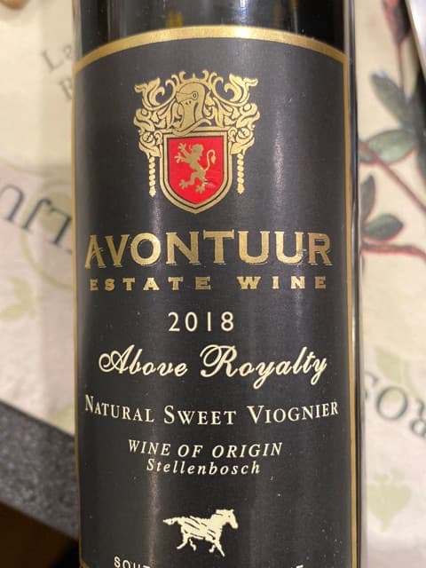 Above Royalty Natural Sweet Viognier