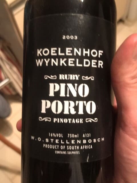 Ruby Pinotage Pino Porto