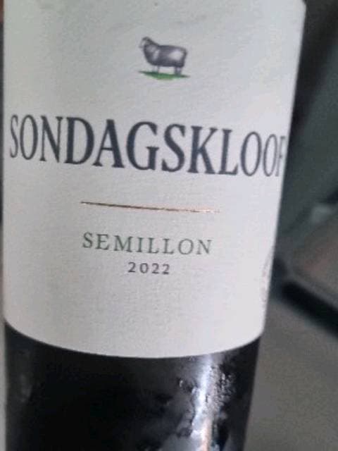 Sondagskloof Semillon