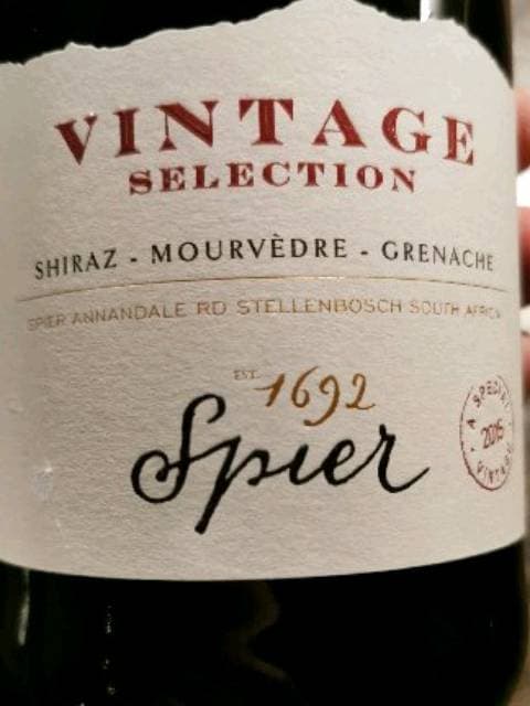 Vintage Selection Shiraz - Mourvèdre - Grenache